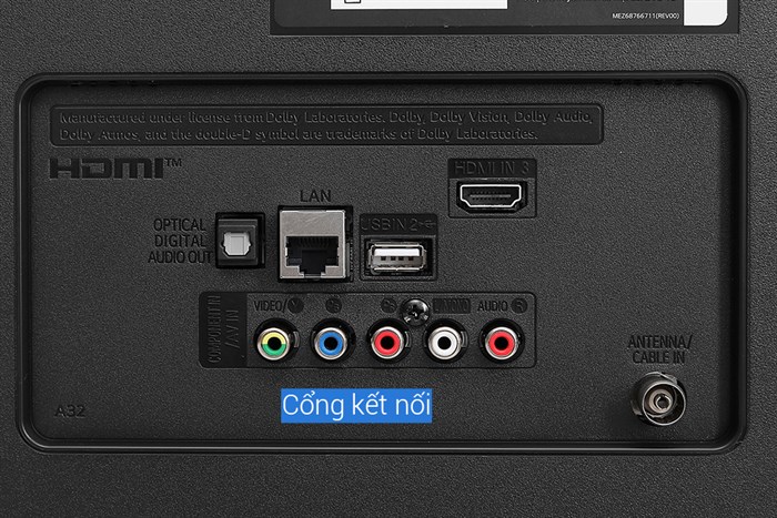 Smart Tivi LG 4K 43 inch 43UN7290PTF Màu Đen