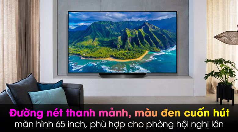 Smart Tivi OLED LG 4K 65 inch 65BXPTA - Thiết kế thanh mảnh, sang trọng