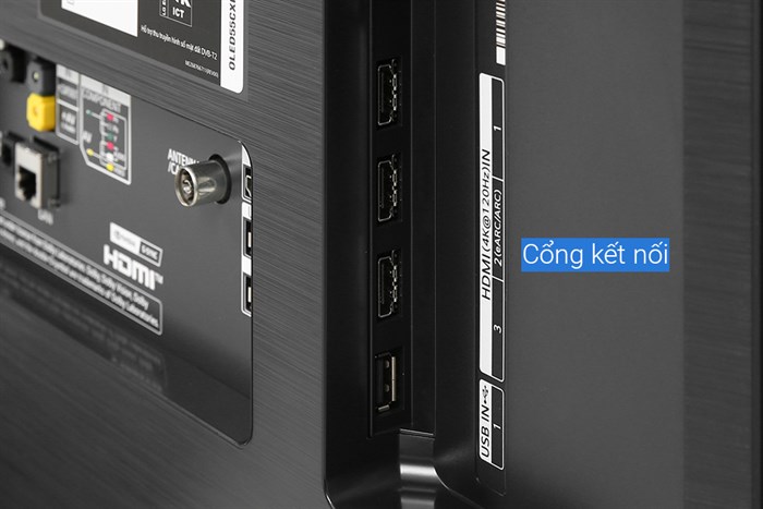 Smart Tivi OLED LG 4K 55 inch 55CXPTA Màu Đen