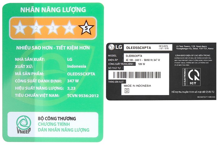 Smart Tivi OLED LG 4K 55 inch 55CXPTA Màu Đen