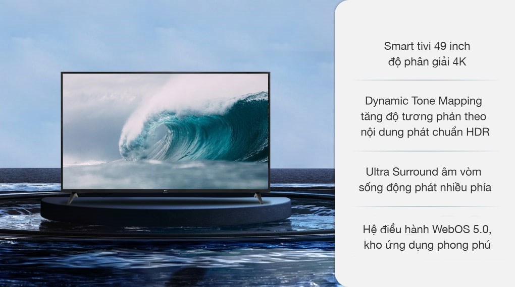 Smart Tivi LG 4K 49 inch 49UN7290PTF