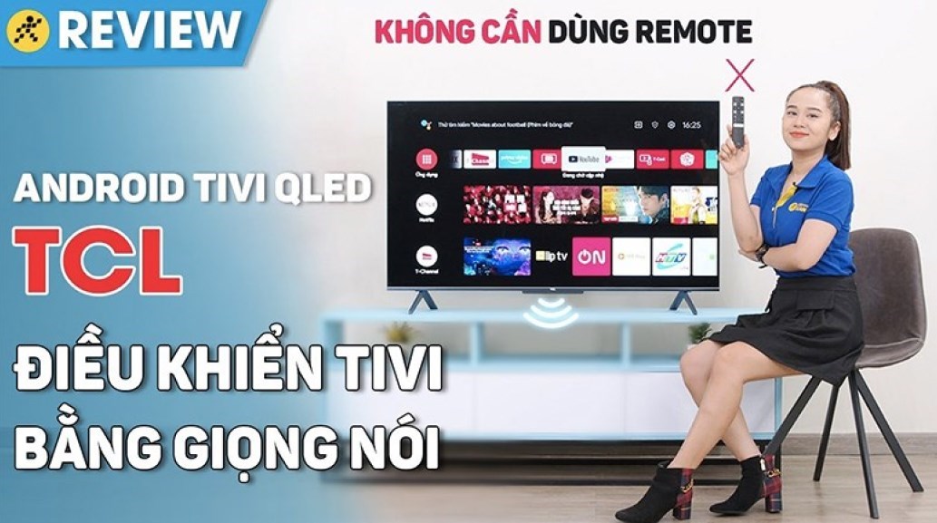 Android Tivi QLED TCL 4K 65 inch 65Q716