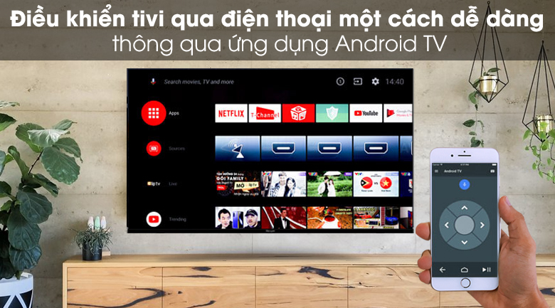 Android Tivi Vsmart 4K 43 inch 43KD6600