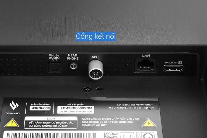 Android Tivi Vsmart 4K 43 inch 43KD6600