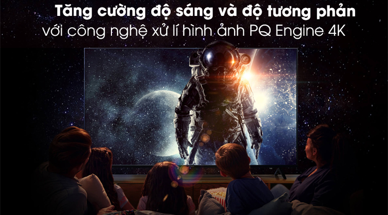 Android Tivi Vsmart 4K 49 inch 49KE8100 - Công nghệ xử lí hình ảnh PQ Engine 4K