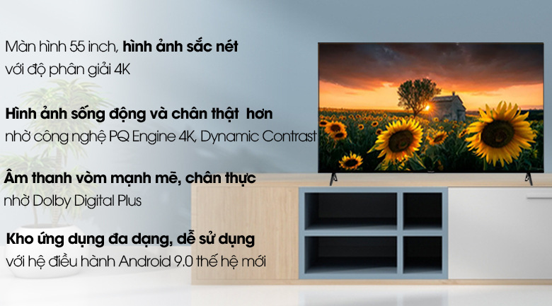 Android Tivi Vsmart 4K 55 inch 55KD6800