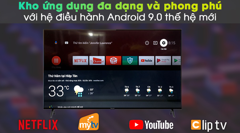 Android Tivi Vsmart 4K 55 inch 55KD6800