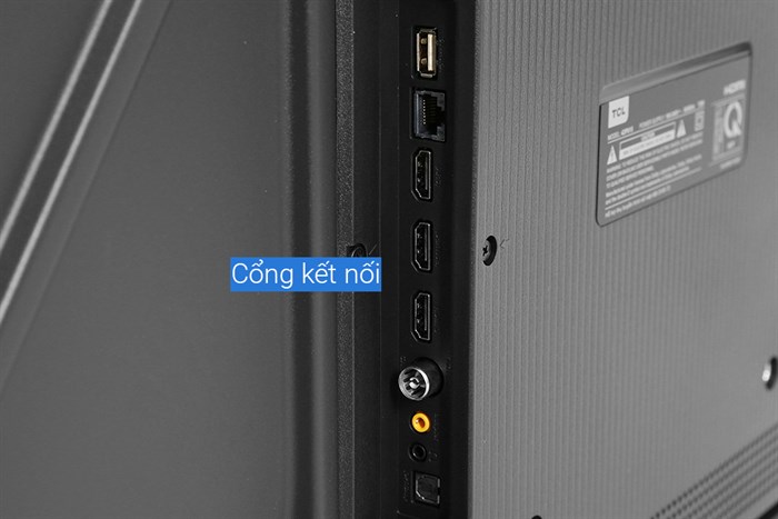 Android Tivi TCL 4K 43 inch 43P615 Màu Đen