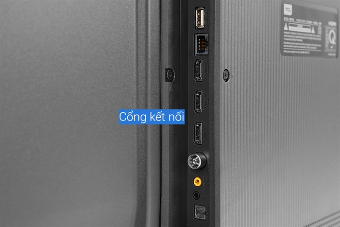 Android Tivi TCL 4K 50 inch 50P615 Màu Đen