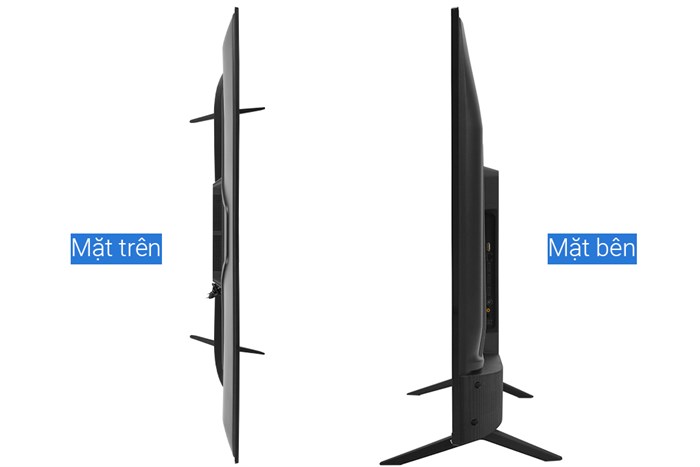 Android Tivi TCL 4K 50 inch 50P615 Màu Đen