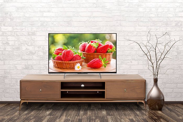 Android Tivi Sony 4K 49 inch KD-49X8500H Màu Đen