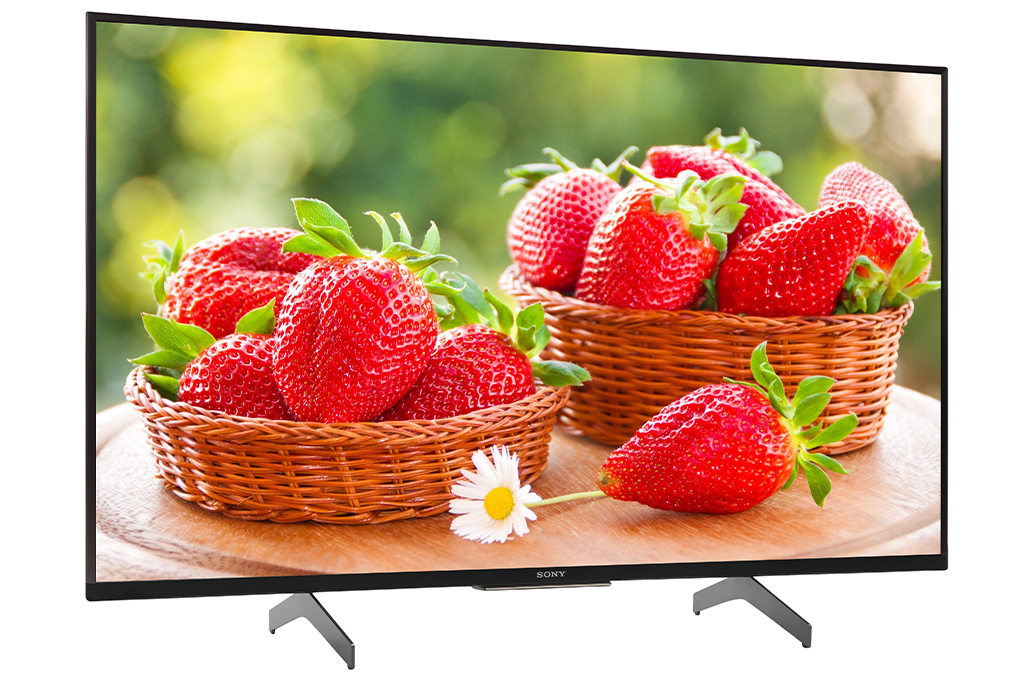 Android Tivi Sony 4K 49 inch KD-49X8500H Màu Đen