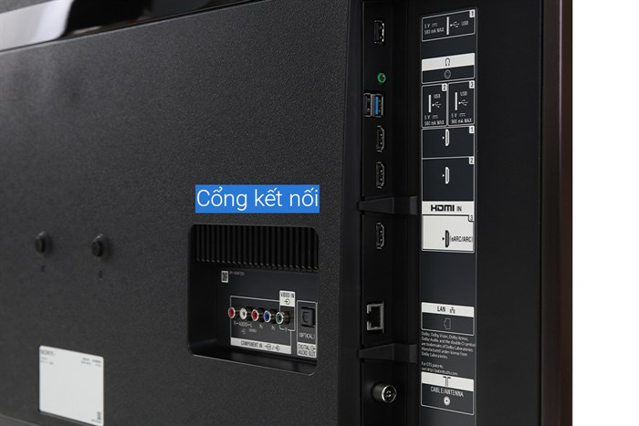 Android Tivi Sony 4K 49 inch KD-49X8500H Màu Đen