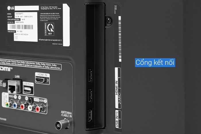 Smart Tivi LG 4K 70 inch 70UN7300PTC Màu Đen