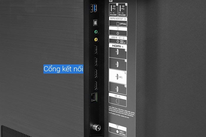 Android Tivi Sony 4K 75 inch KD-75X9000H Màu Đen