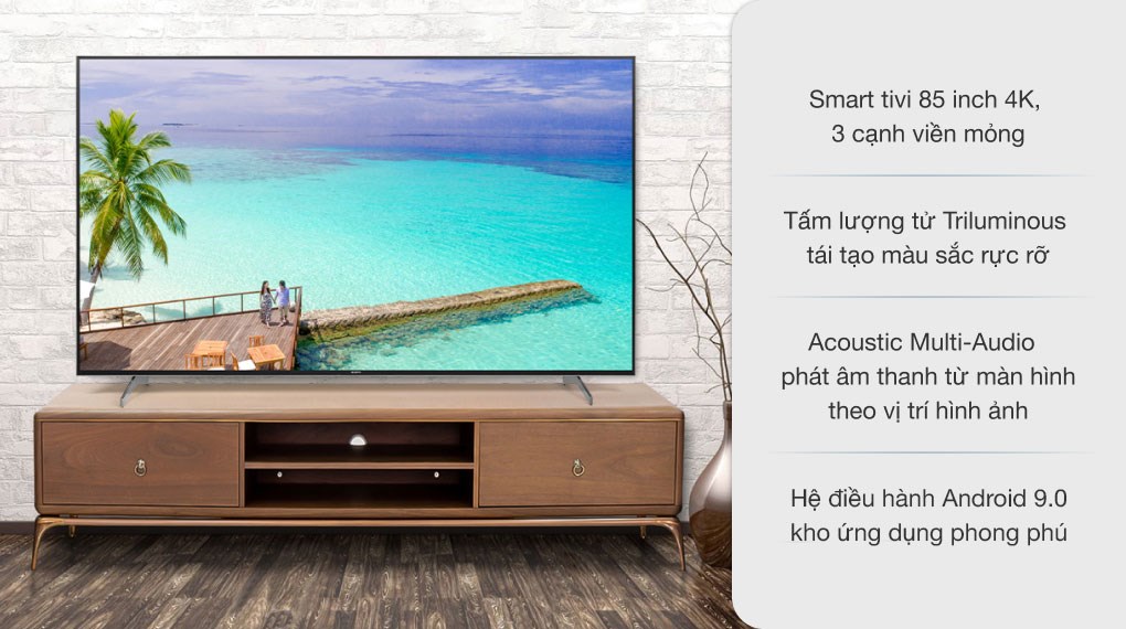 Android Tivi Sony 4K 85 inch KD-85X9000H