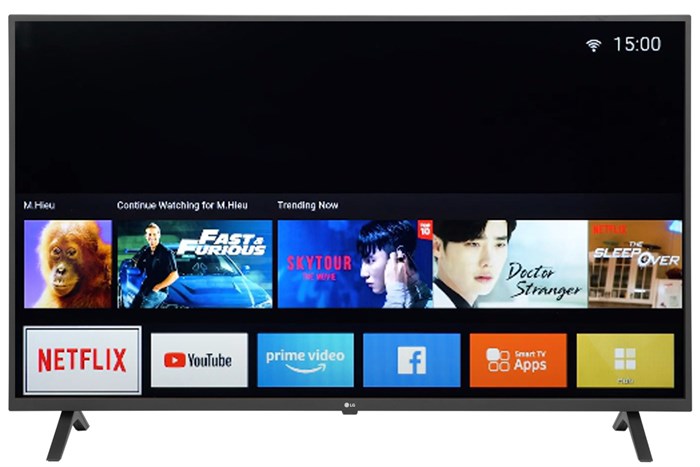Smart Tivi LG 4K 55 inch 55UN7000PTA Màu Đen