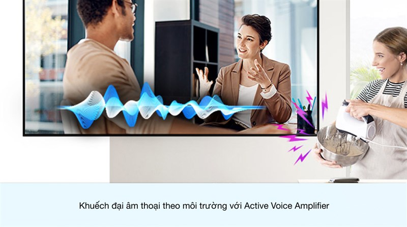 Smart Tivi Kiểu Chữ Có Chân The Serif QLED Samsung 4K 55 inch QA55LS01T