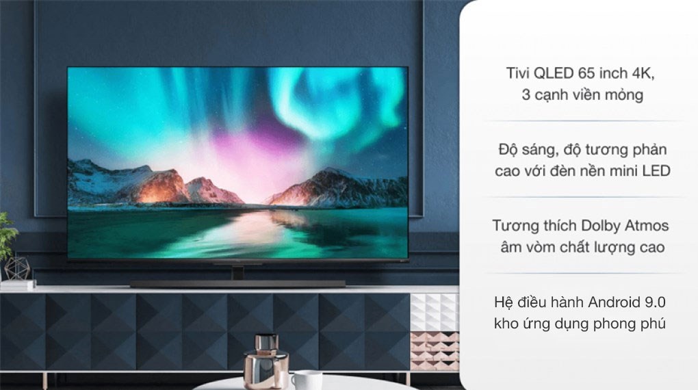 Android Tivi Mini QLED TCL 4K 65 inch 65X10 - giá tốt, có trả góp