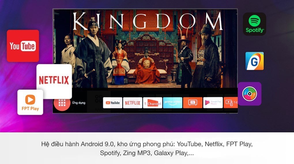 Android Tivi Mini QLED TCL 4K 65 inch 65X10