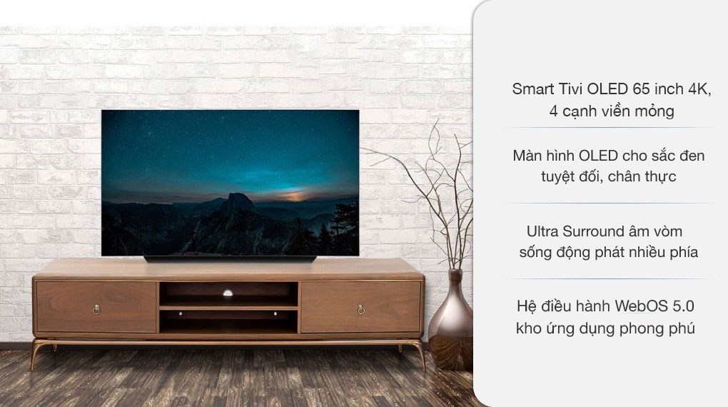 Smart Tivi OLED LG 4K 65 inch 65CXPTA