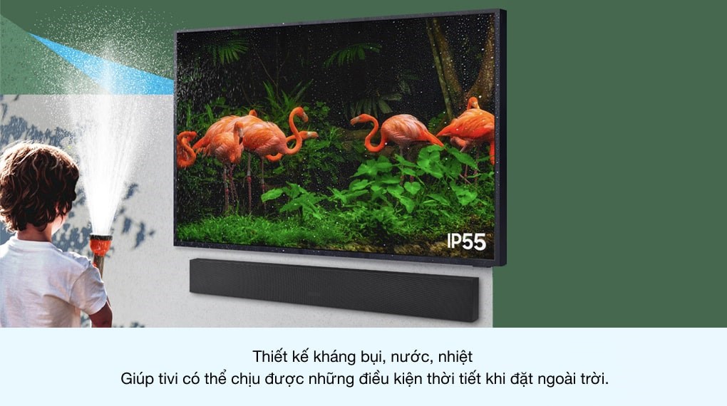 Smart Tivi Ngoài Trời The Terrace QLED Samsung 4K 75 inch QA75LST7T