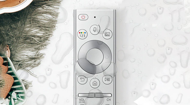 Smart Tivi The Terrace QLED Samsung 4K 75 inch QA75LST7T - Remote