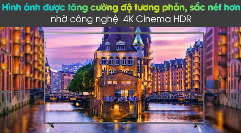 Smart Tivi LG 4K 86 inch 86UN8000PTB - Công nghệ 4K Cinema