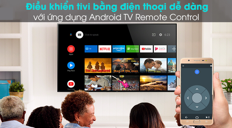 Android Tivi OLED Sony 4K 77 inch KD-77A9G