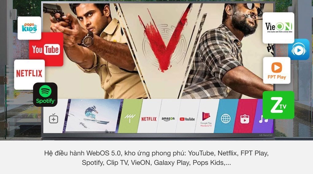 Smart Tivi NanoCell LG 4K 43 inch 43NANO79TND