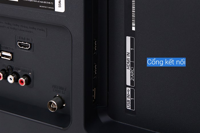 Smart Tivi NanoCell LG 4K 55 inch 55NANO79TND Màu Đen