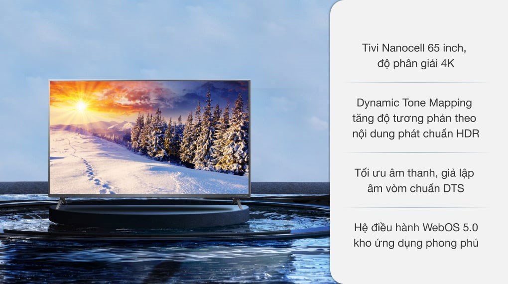 Smart Tivi NanoCell LG 4K 65 inch 65NANO79TND