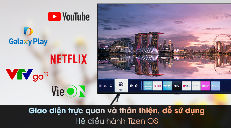 Smart Tivi Samsung 4K 50 inch UA50TU8000