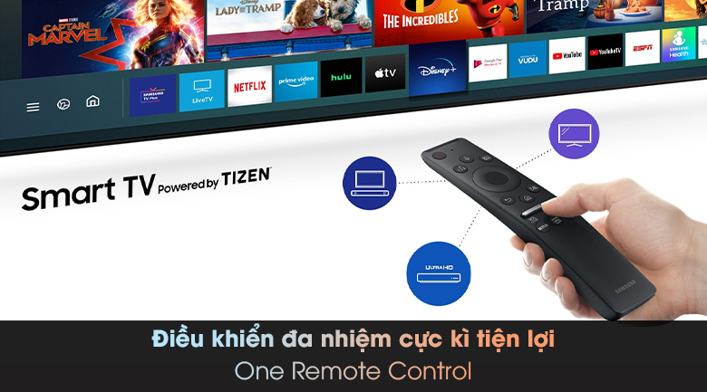 Smart Tivi Samsung 4K 50 inch UA50TU8000