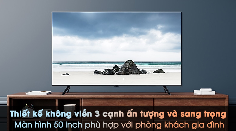 Smart Tivi Samsung 4K 50 inch UA50TU8000 - Thiết kế