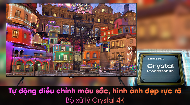 Smart Tivi Samsung 4K 43 inch UA43TU8000