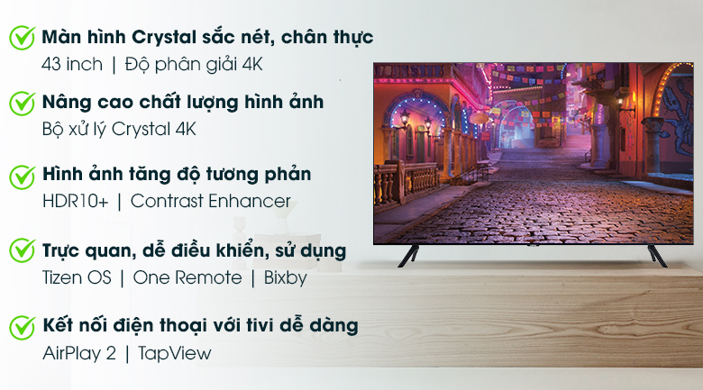 Tận hưởng chất lượng hình ảnh tuyệt vời và trải nghiệm giải trí tuyệt vời với Smart Tivi The Serif Qled Samsung 4K 55 inch. Được trang bị chất lượng 4K, bạn sẽ bị ám ảnh bởi sự sắc nét và sống động của những chi tiết khi xem các bộ phim yêu thích của mình.