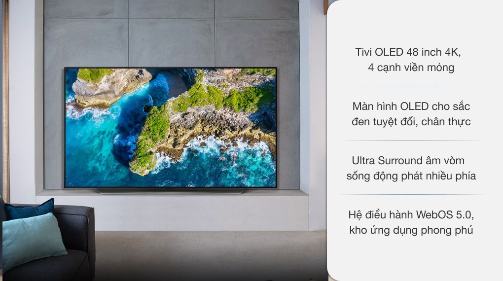 Smart Tivi OLED LG 4K 48 inch 48CXPTA