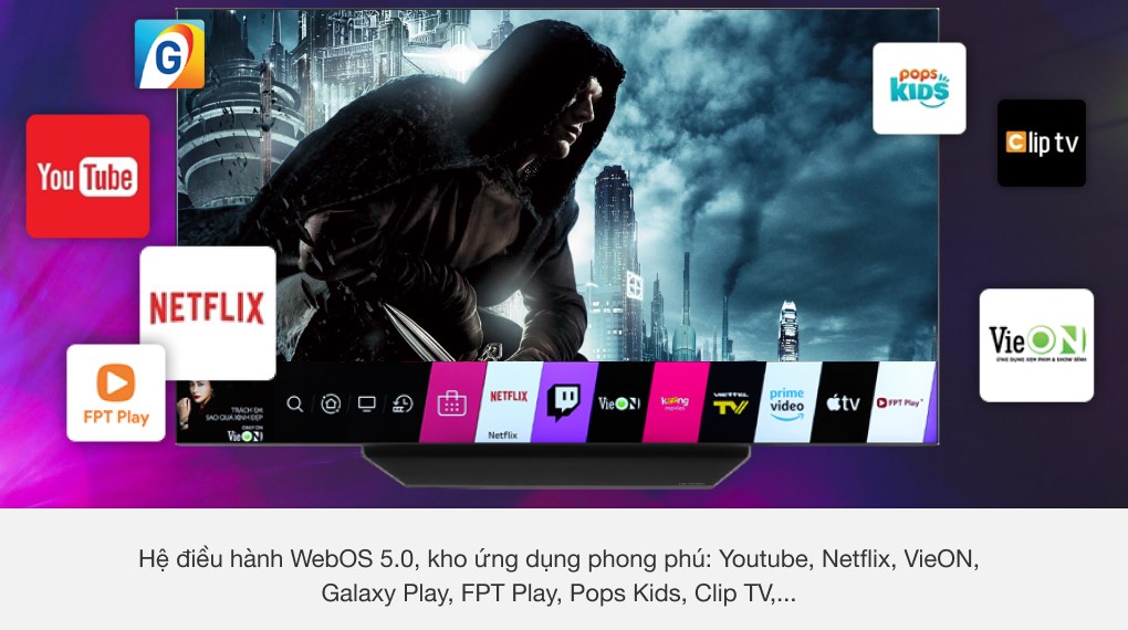 Smart Tivi OLED LG 4K 48 inch 48CXPTA