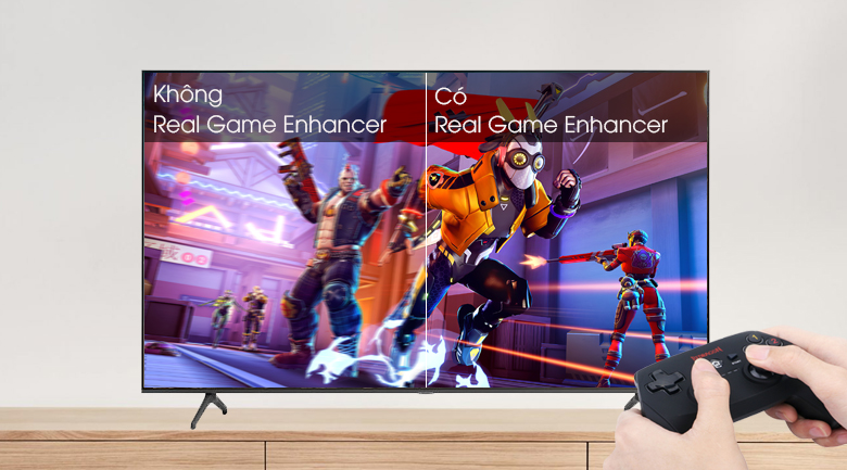 Smart Tivi Samsung 4K 70 inch UA70TU7000 - Chinh phục mọi đầu game cùng công nghệ Real Game Enhancer