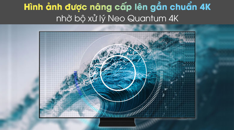 Bộ xử lý Quantum 4K - Smart Tivi Neo QLED 4K 50 inch Samsung QA50QN90A