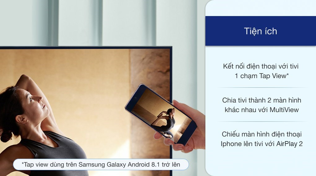 Smart Tivi QLED 4K 50 inch Samsung QA50Q80A