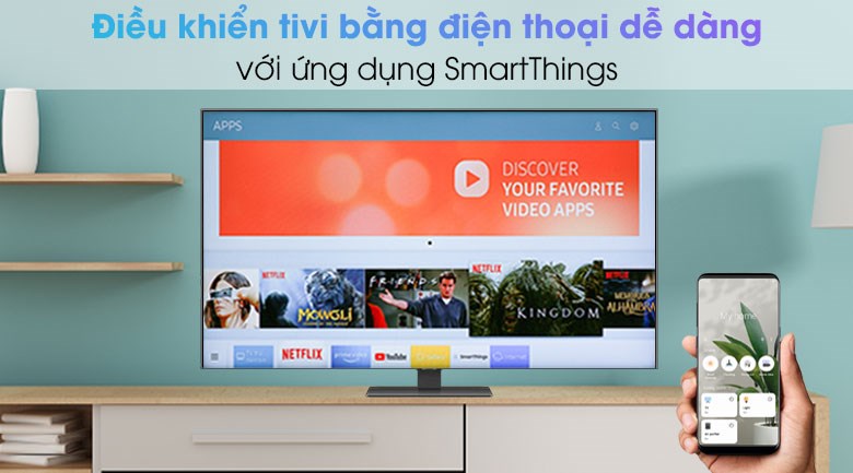 Smart Tivi QLED 4K 55 inch Samsung QA55Q80A - 26