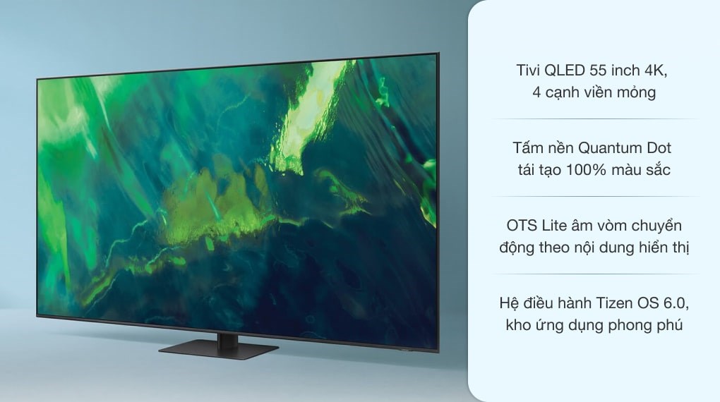 Smart Tivi QLED 4K 55 inch Samsung QA55Q70A