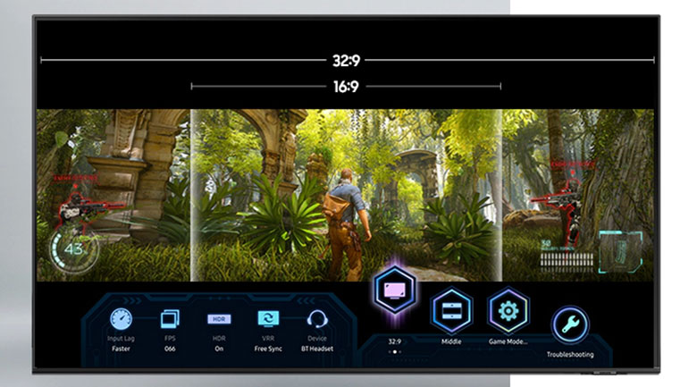 Công nghệ hỗ trợ chơi game trên tivi Samsung 2021
