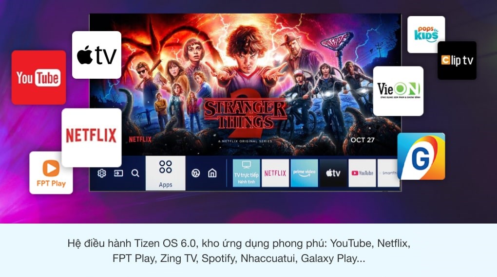 Smart Tivi QLED 4K 65 inch Samsung QA65Q70A