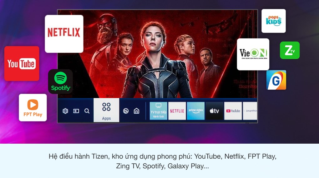Smart Tivi QLED 4K 75 inch Samsung QA75Q70A - 21