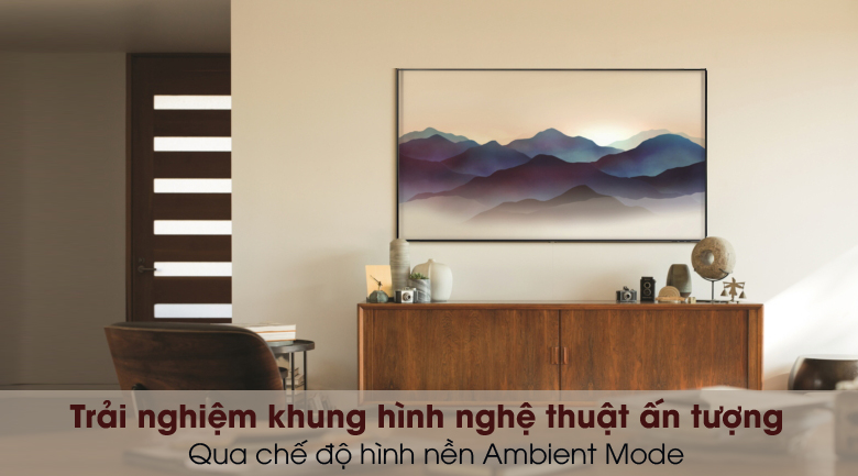 Smart Tivi QLED 4K 43 inch Samsung QA43Q65A - Nền
