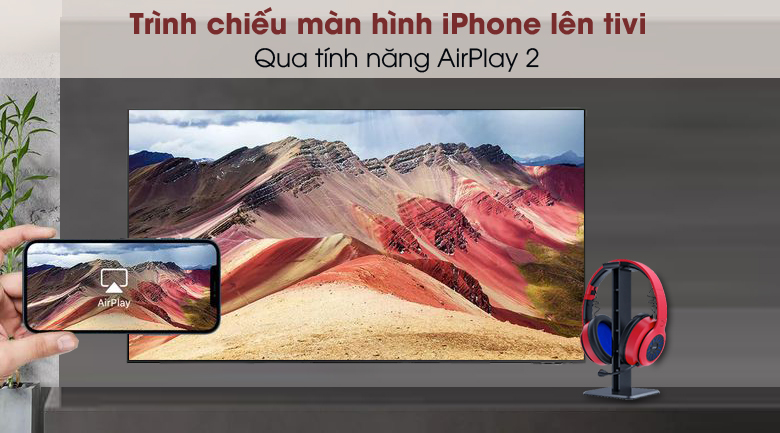 Smart Tivi QLED 4K 43 inch Samsung QA43Q65A - AirPlay 2