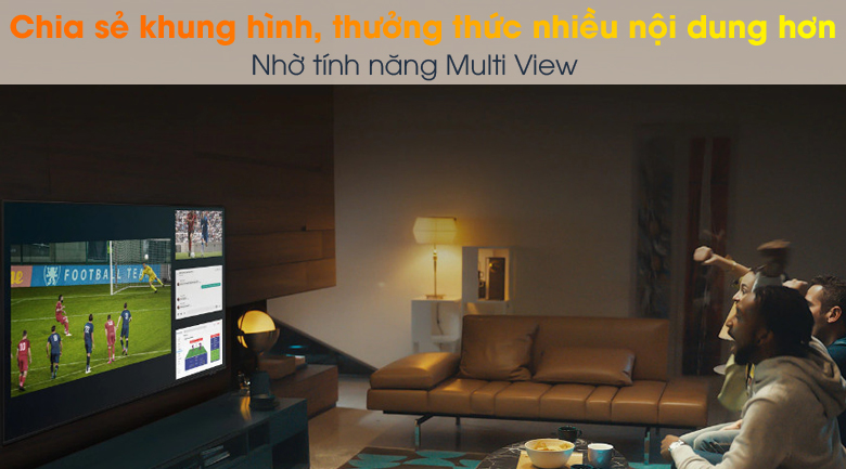Multi View - Smart Tivi QLED 4K 50 inch Samsung QA50Q65A